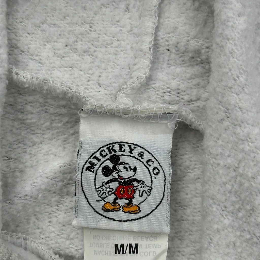 Mickey & Co. Cartoon Hoodie - Medium Grey Cotton - Image 3
