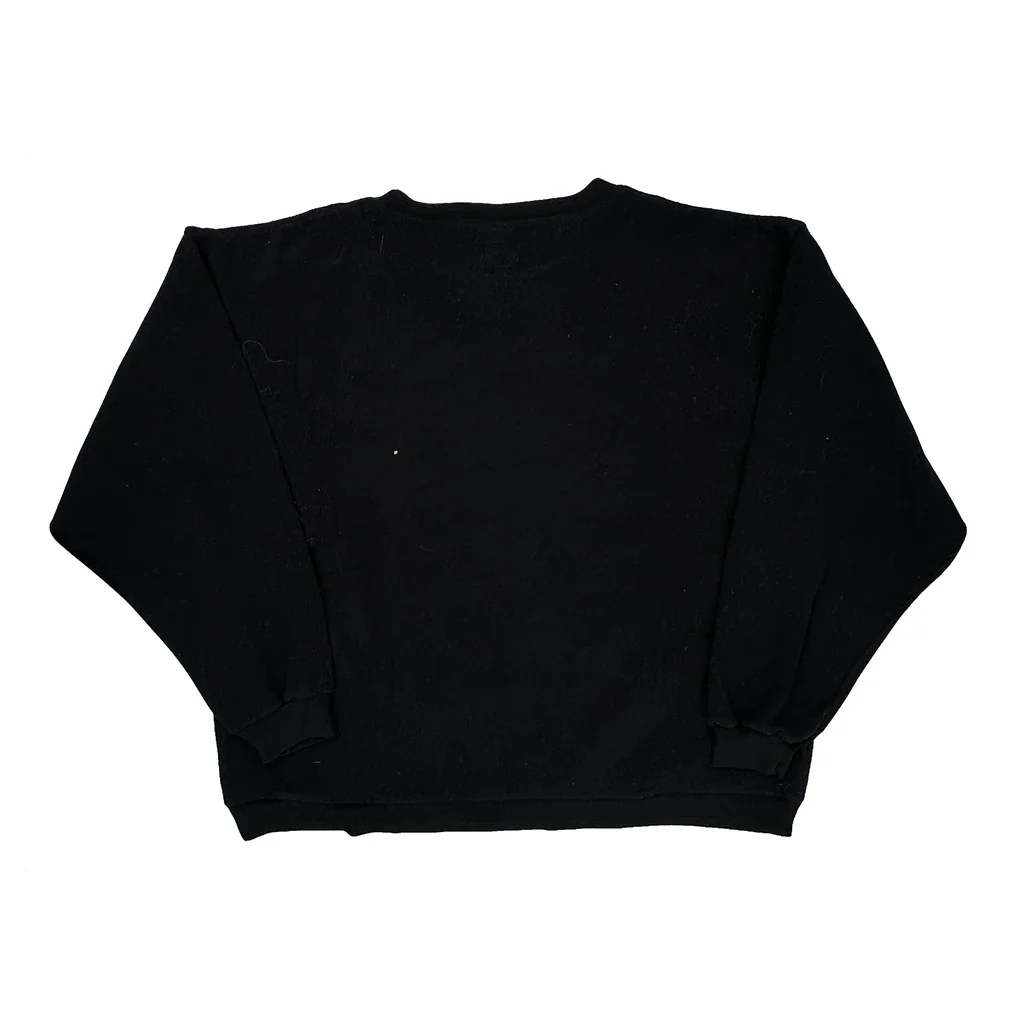 Mickey & Co. Cartoon Sweatshirt - Large Black Cotton - Image 2