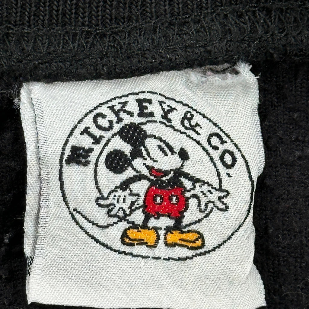 Mickey & Co. Cartoon Sweatshirt - Large Black Cotton - Image 4