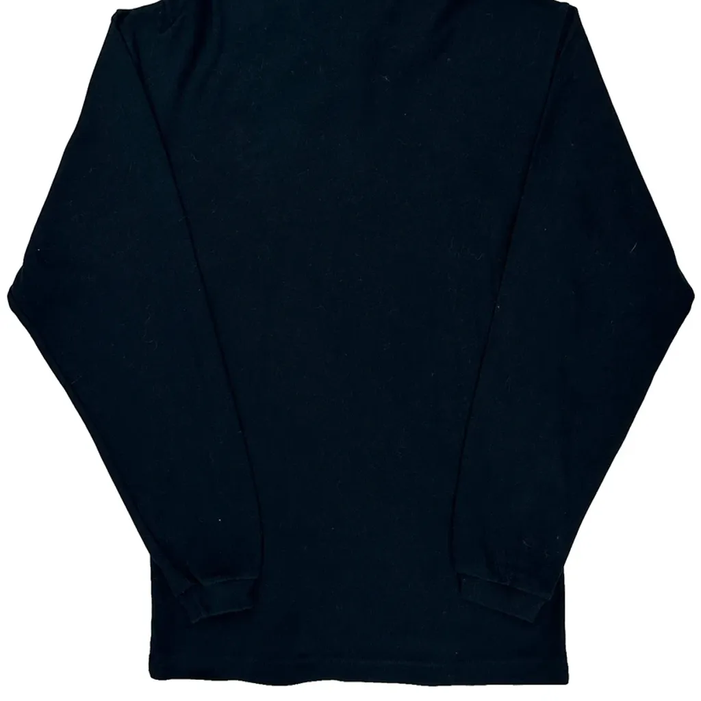 Mickey Mouse Disney Cartoon 1/4 Zip - Small Black Cotton - Image 6