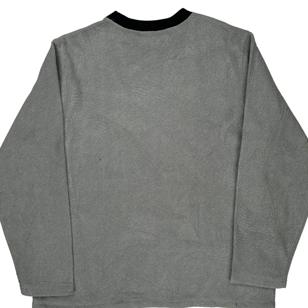 Mickey Mouse Disney Cartoon Long Sleeve T-Shirt - Medium Gray Polyester - Image 7