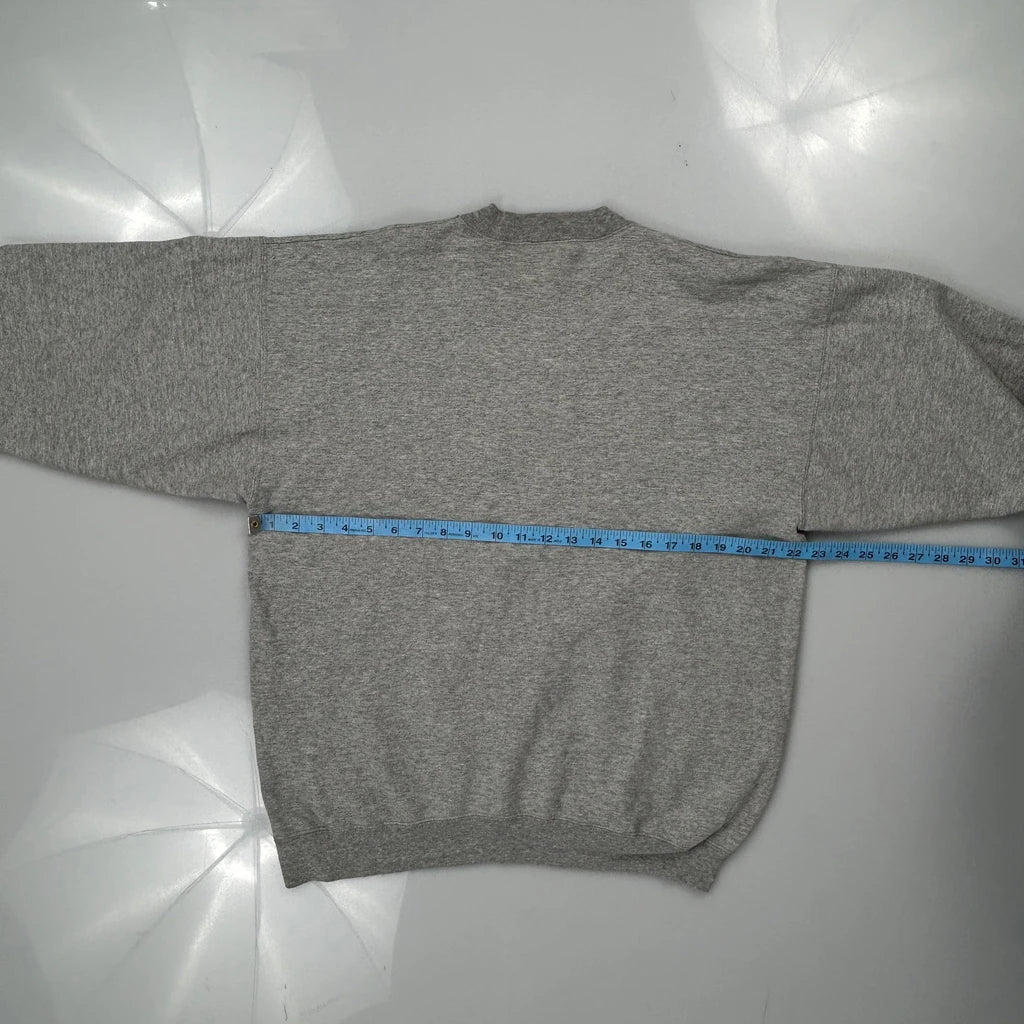 Mickey Mouse Disney Cartoon Sweatshirt - Small Grey Cotton Blend - Image 3