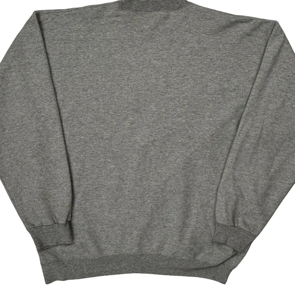 Mickey Mouse Disney Cartoon Sweatshirt - Small Grey Cotton Blend - Image 7