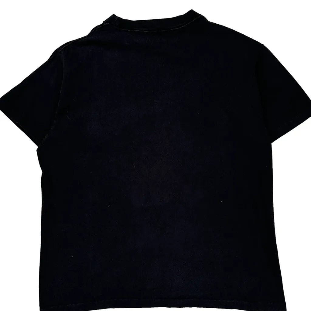 Mickey Mouse Disney Cartoon T-Shirt - XL Black Cotton - Image 6