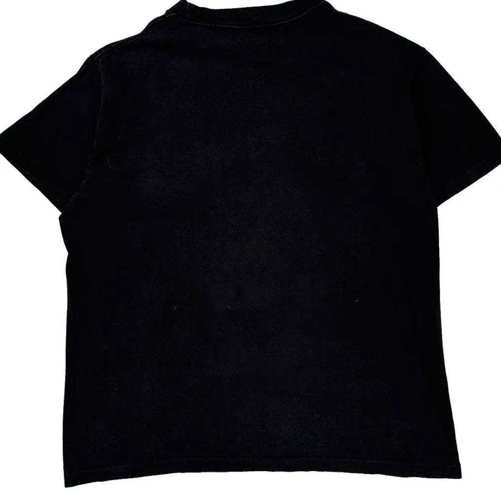 Mickey Mouse Disney Cartoon T-Shirt - XL Black Cotton - Image 7