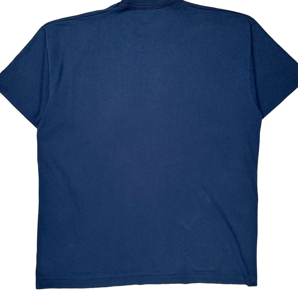 Mickey Mouse Disney Cartoon T-Shirt - XL Blue Polyester Blend - Image 6