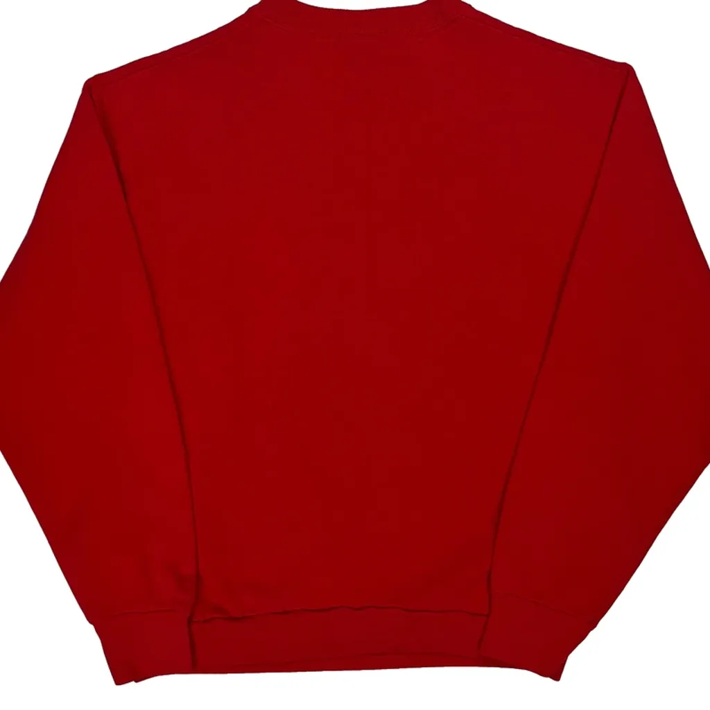 Mickey Mouse Mickey & Co. Cartoon Sweatshirt - Large Red Cotton Blend - Image 8