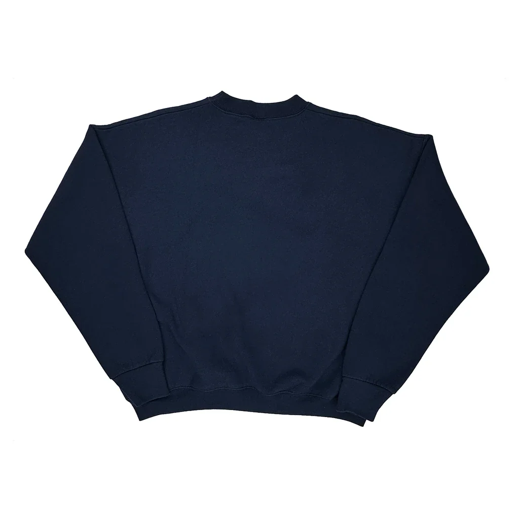 Mickey Mouse Mickey Graphic Sweatshirt - XL Navy Cotton - Image 2
