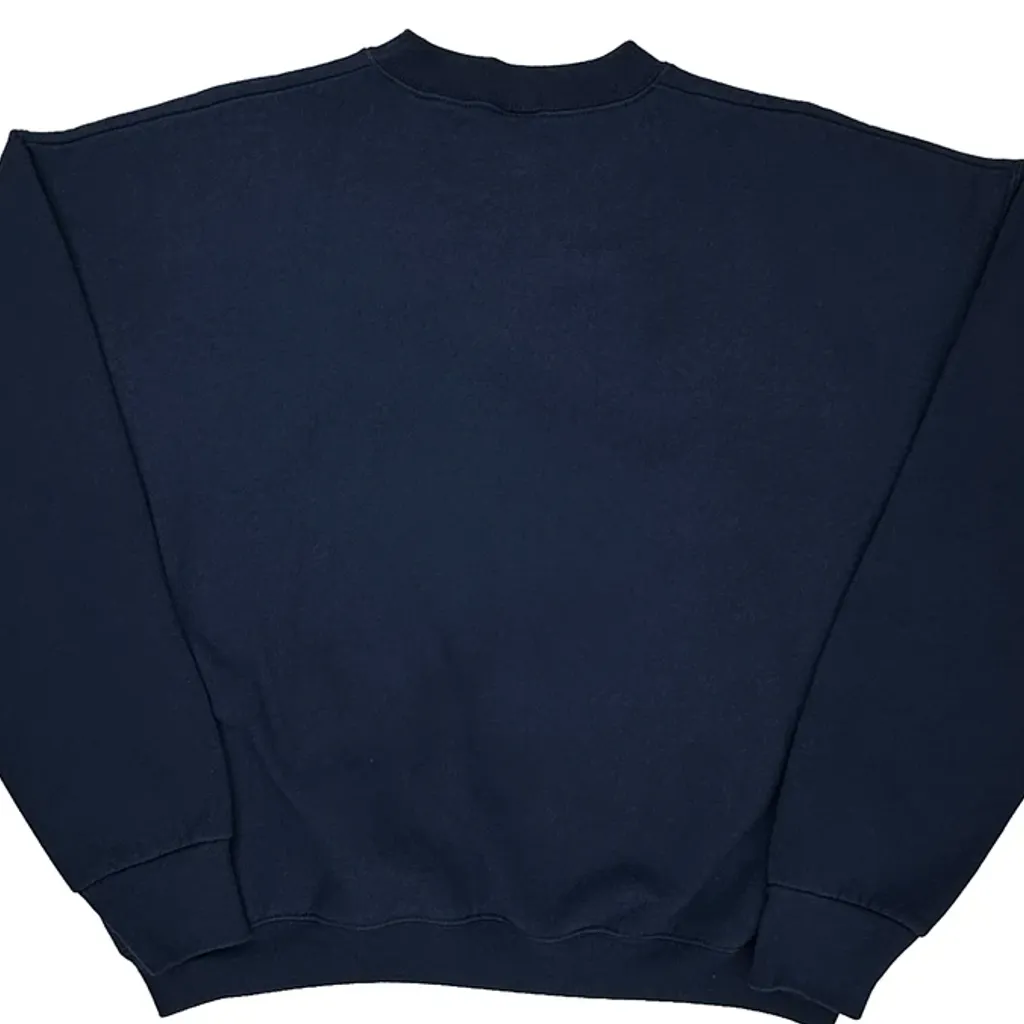 Mickey Mouse Mickey Graphic Sweatshirt - XL Navy Cotton - Image 6