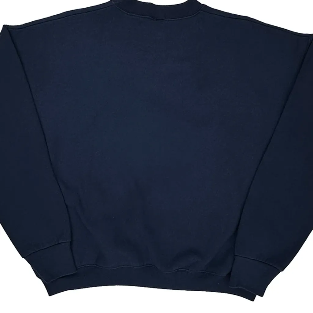 Mickey Mouse Mickey Graphic Sweatshirt - XL Navy Cotton - Image 7