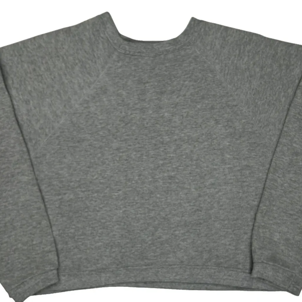 Mickey Mouse Mickey Unlimited Cropped Sweatshirt - Medium Grey Cotton - Image 6