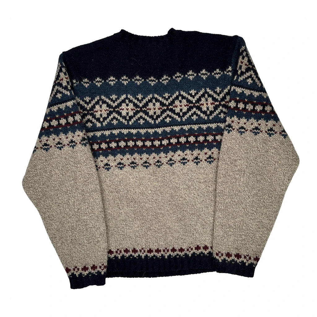 Mickey'S Ski Lodge Disney Graphic Sweater - Medium Beige Wool - Image 2
