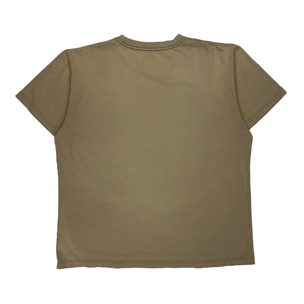 Mid-Carolina Electric Cooperative Dickies T-Shirt - XL Beige Cotton - Image 2