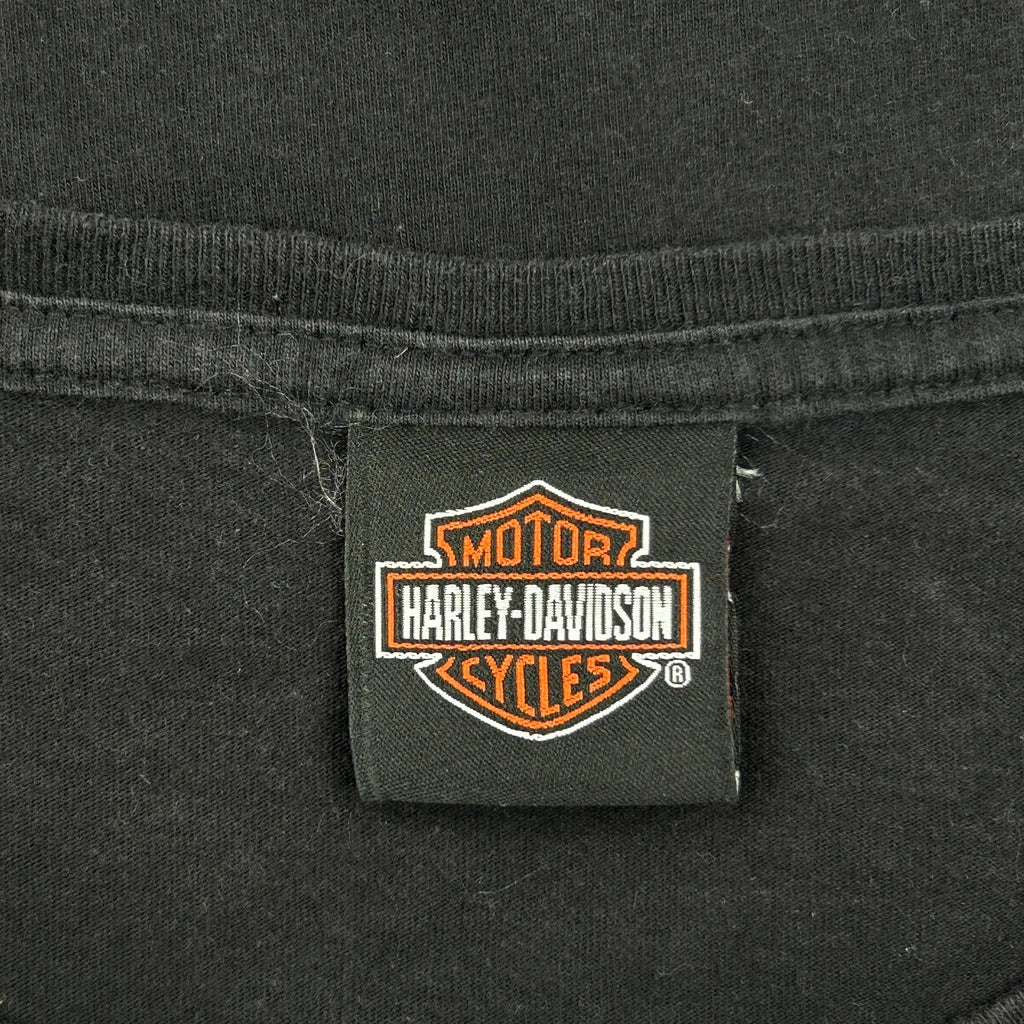 Mid-Ohio Harley Davidson Springfield Oh Harley Davidson Graphic T-Shirt - XS Black Cotton - Image 4