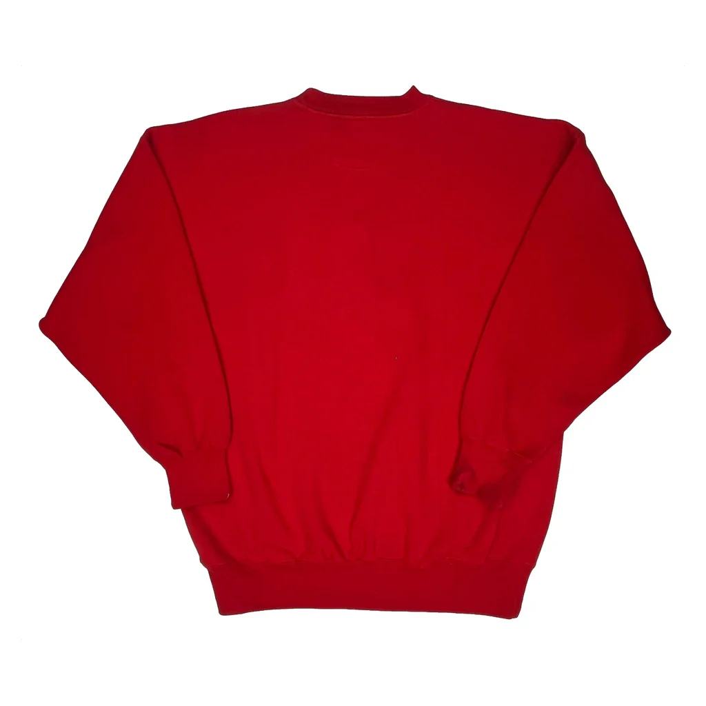 Midwest College Sweatshirt - 2XL Red Polyester Blend - Image 2