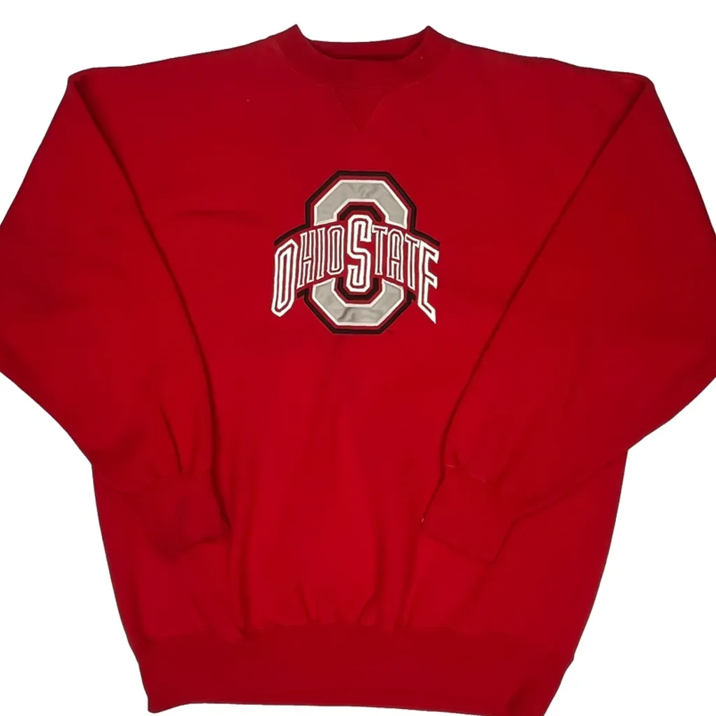 Midwest College Sweatshirt - 2XL Red Polyester Blend - Image 5