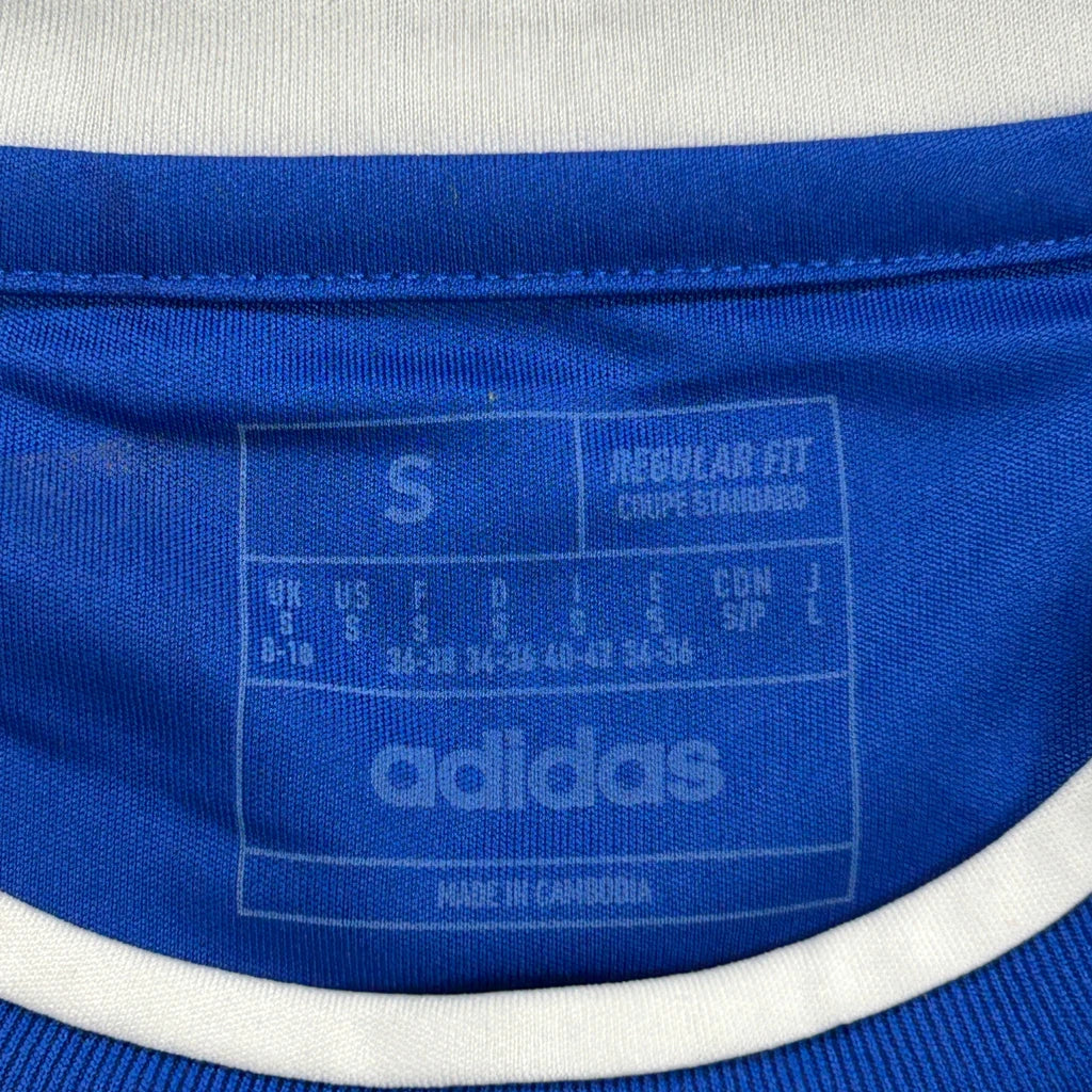 Midwest United Adidas Football Shirt - Small Blue Polyester - Image 3