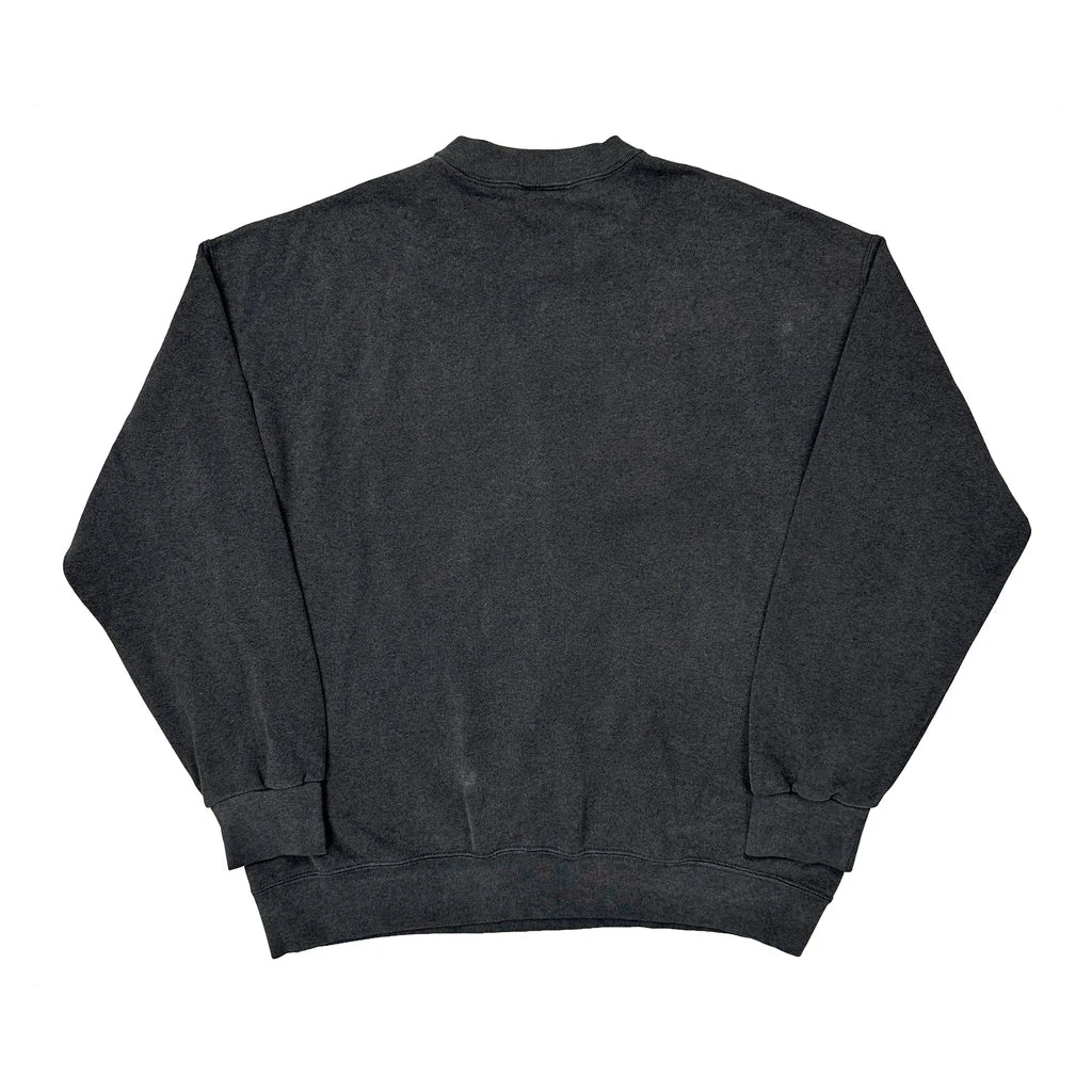 Mighty Ducks Nutmeg Nhl Sweatshirt - Large Grey Cotton - Image 2