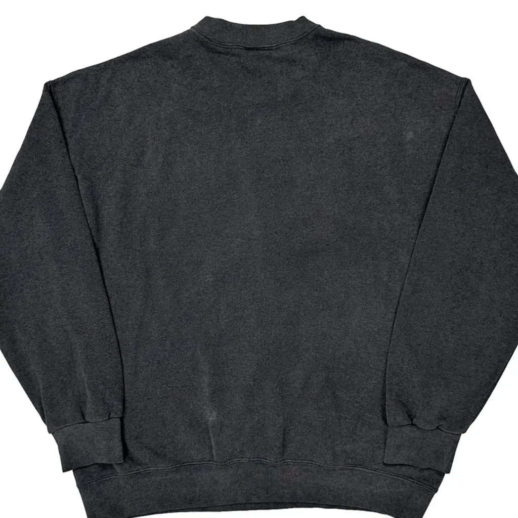 Mighty Ducks Nutmeg Nhl Sweatshirt - Large Grey Cotton - Image 6