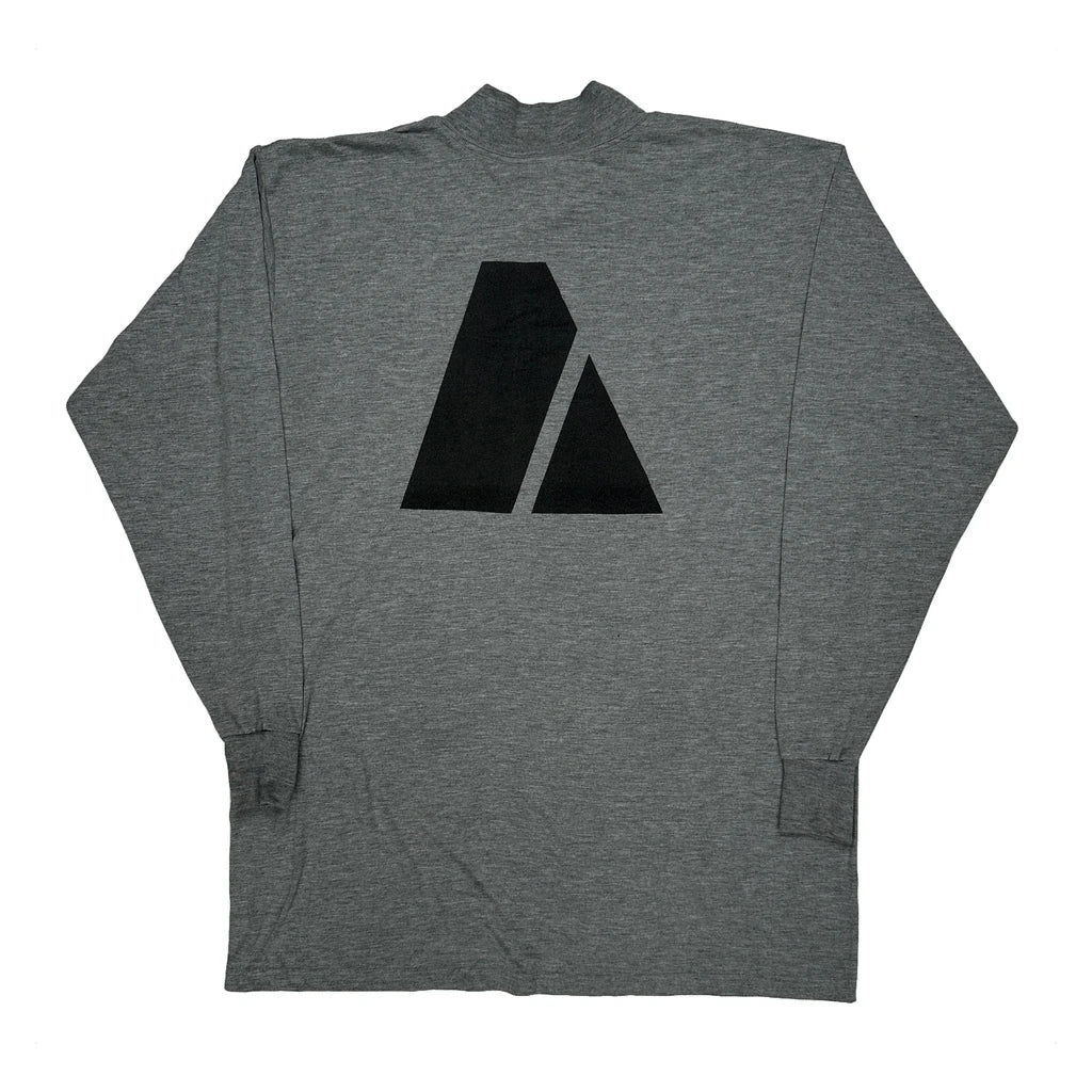 Military U.S. Army Long Sleeve T-Shirt - Large Grey Cotton - Image 2