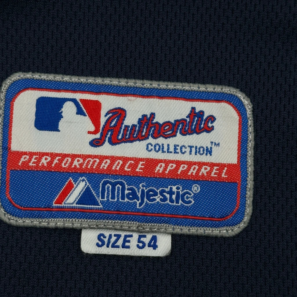 Milwaukee Brewers Majestic Mlb Jersey - 2XL Blue Polyester - Image 3