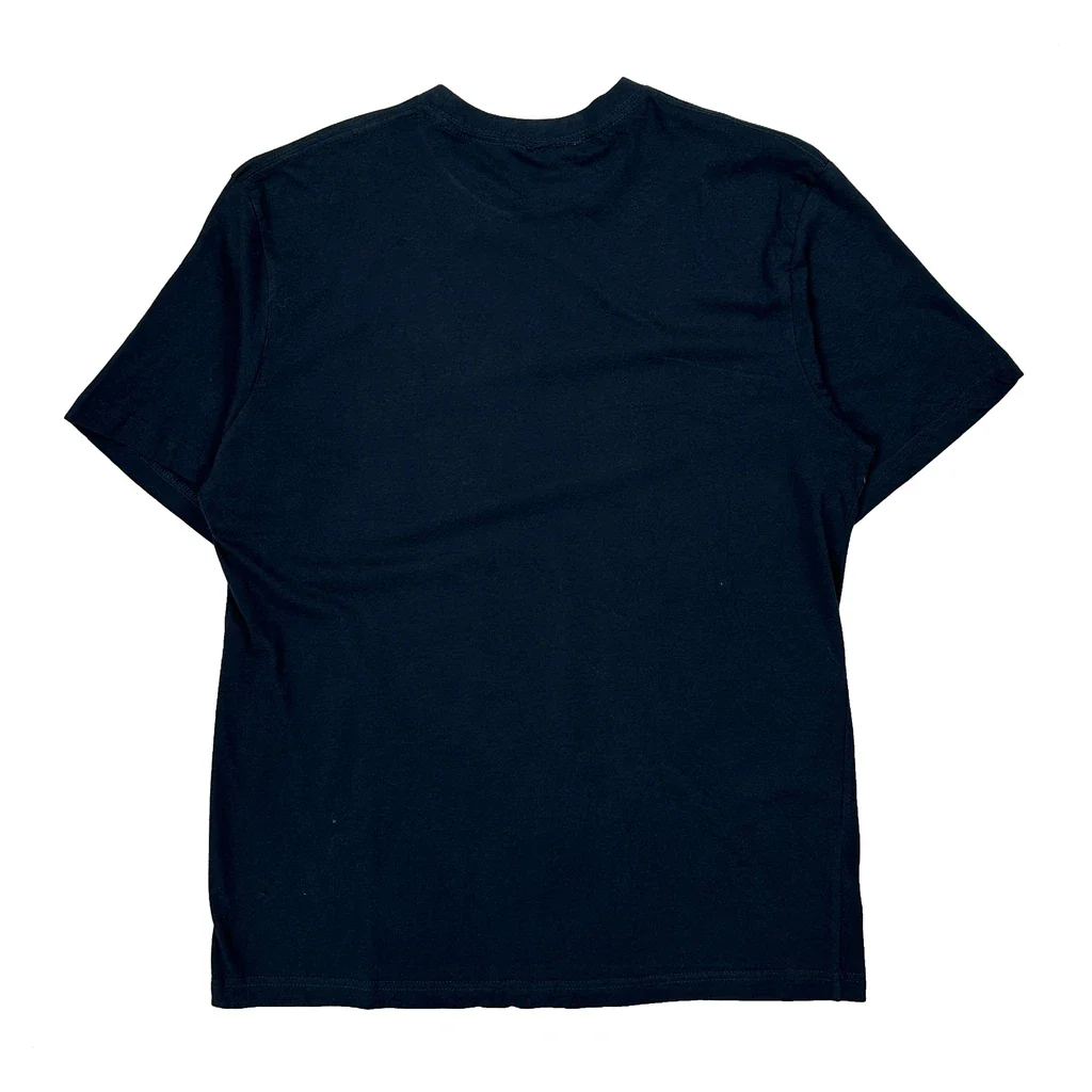 Milwaukee Brewers Majestic Mlb T-Shirt - Large Navy Cotton - Image 2