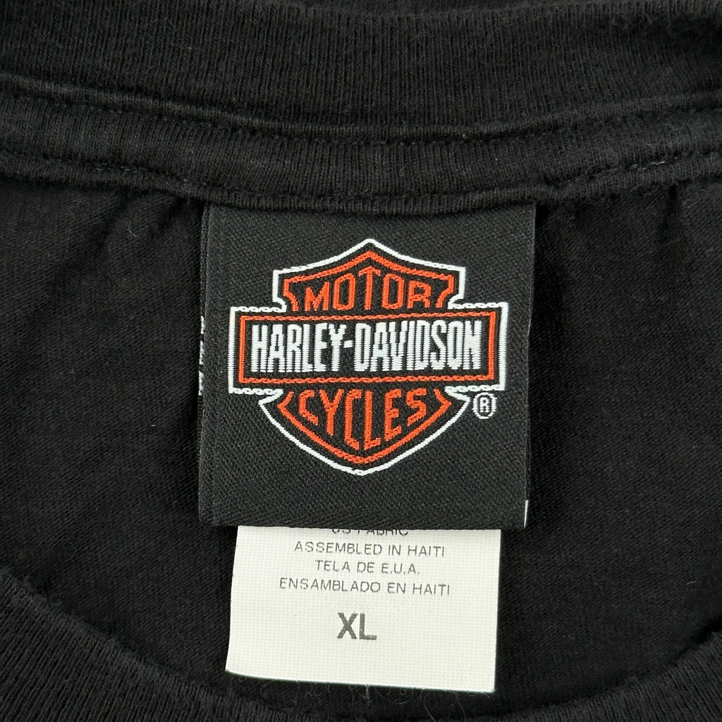 Milwaukee Wi Harley Davidson Graphic T-Shirt - XL Black Cotton - Image 3