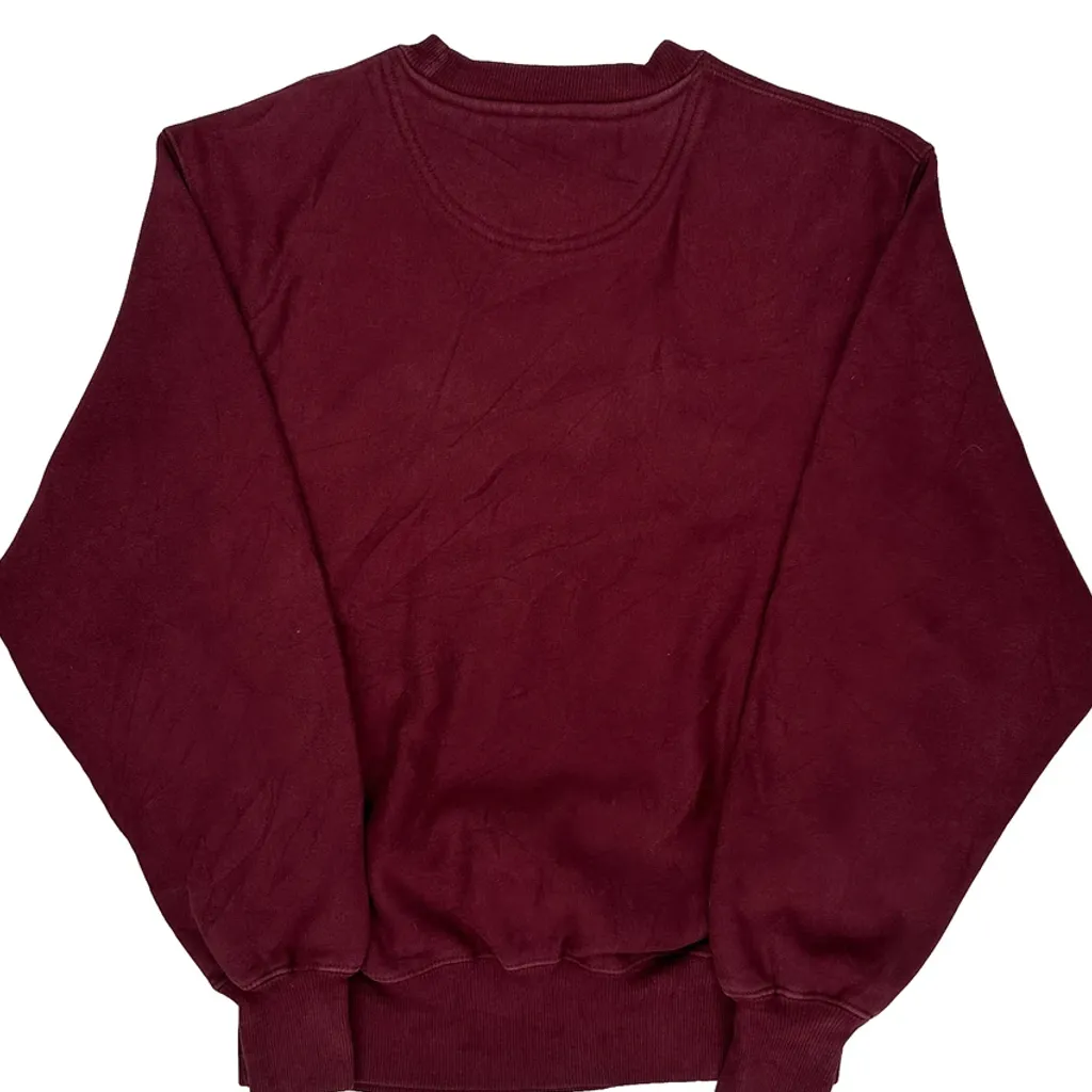 Minnesota Signature College Sweatshirt - Small Burgundy Cotton - Image 6