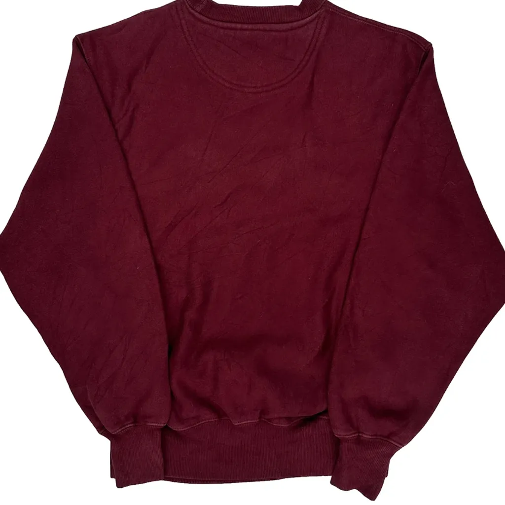 Minnesota Signature College Sweatshirt - Small Burgundy Cotton - Image 7