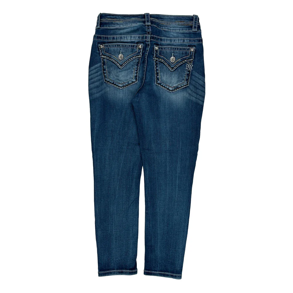 Miss Me Skinny Jeans - 28W UK 6 Blue Denim