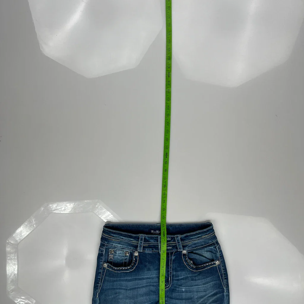 Miss Me Skinny Jeans - 28W UK 6 Blue Denim - Image 4