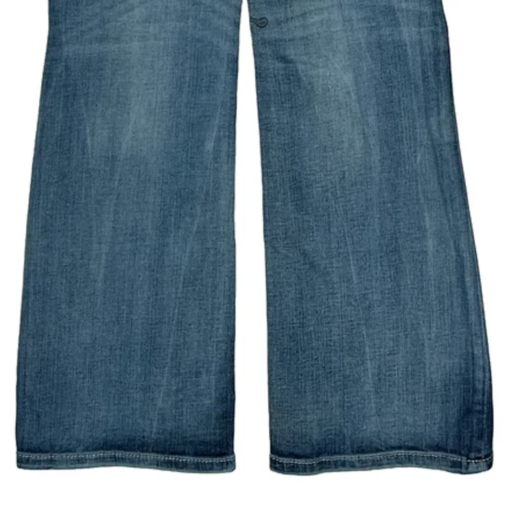 Miss Me Boot Cut Jeans - 31W UK 10 Blue Cotton - Image 7