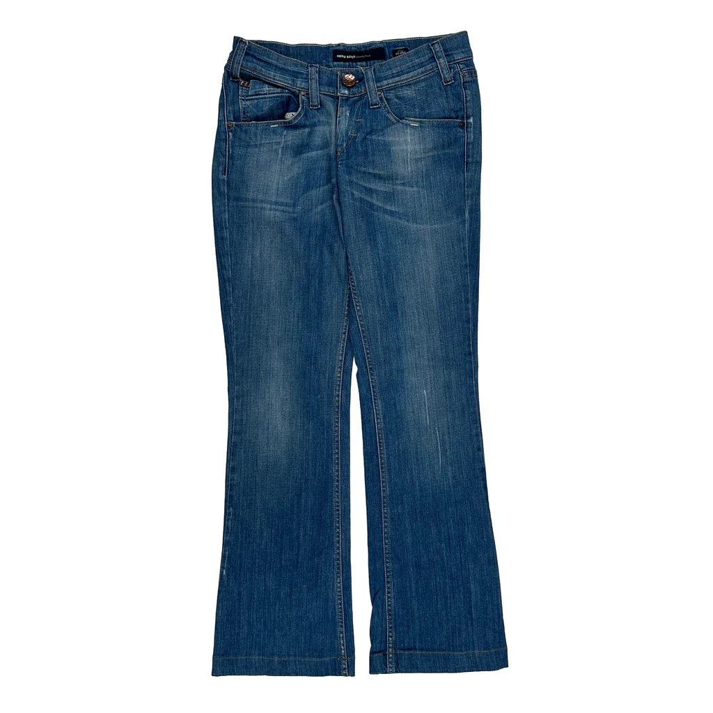 Miss Sixty Flared Jeans - 30W UK 8 Blue Cotton - Image 2