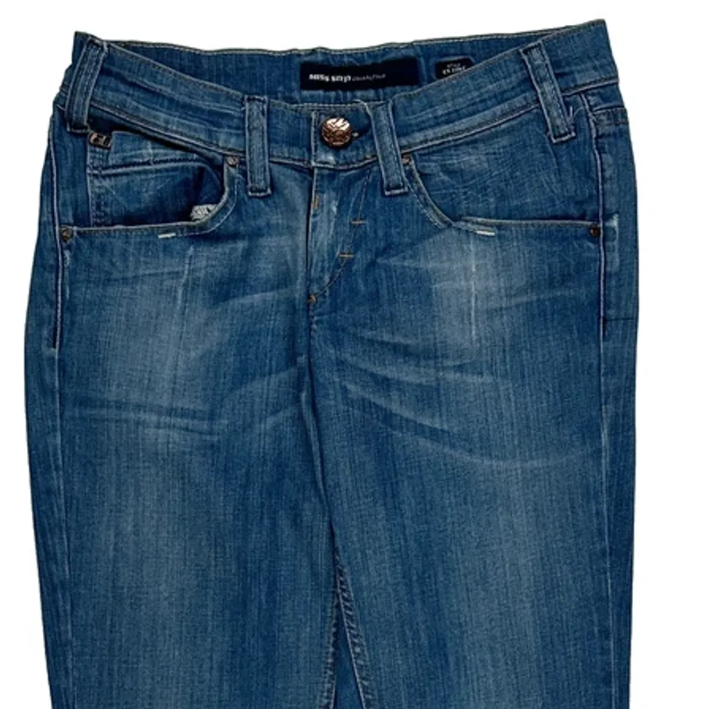 Miss Sixty Flared Jeans - 30W UK 8 Blue Cotton - Image 9