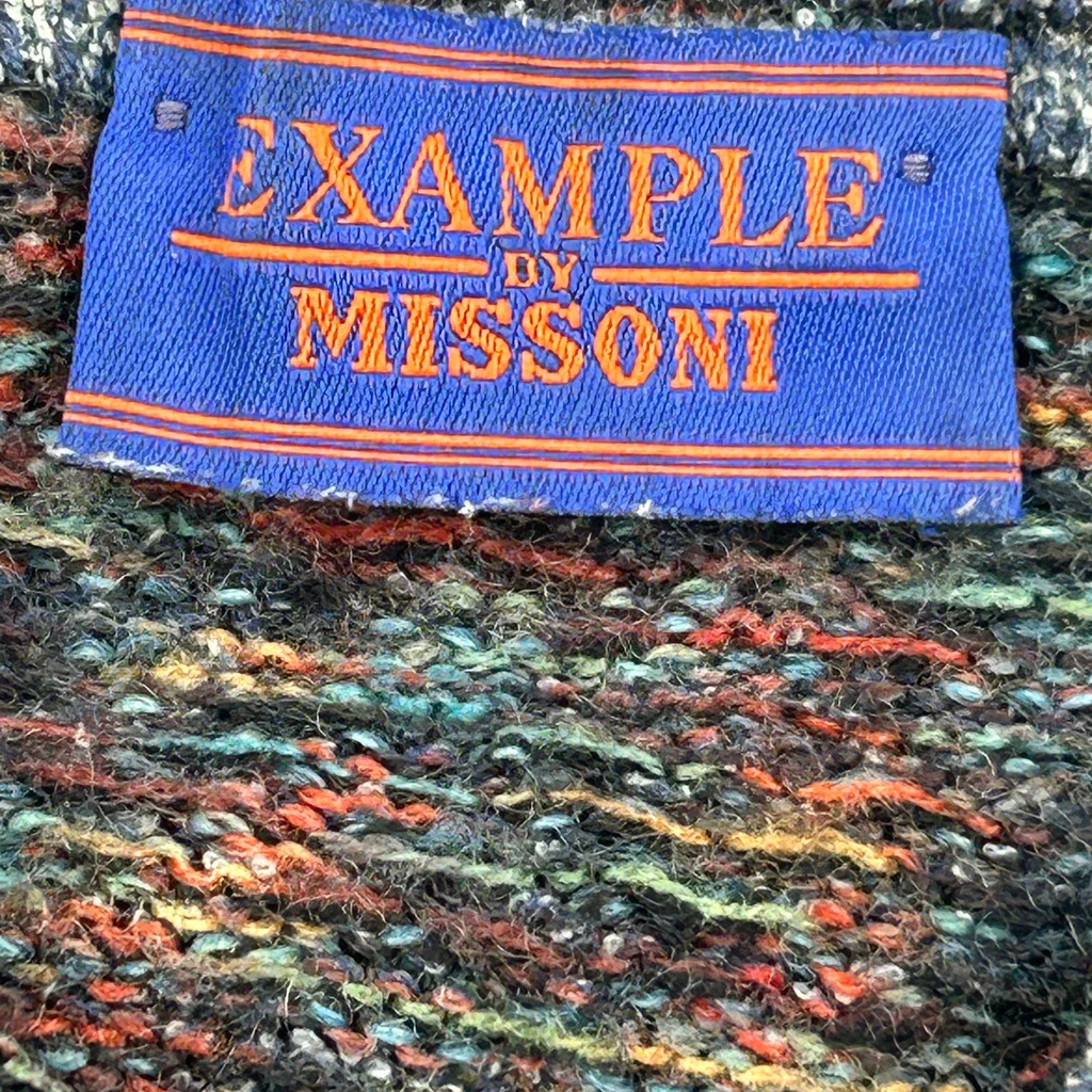Missoni Sweater - Small Gray Wool Blend - Image 4