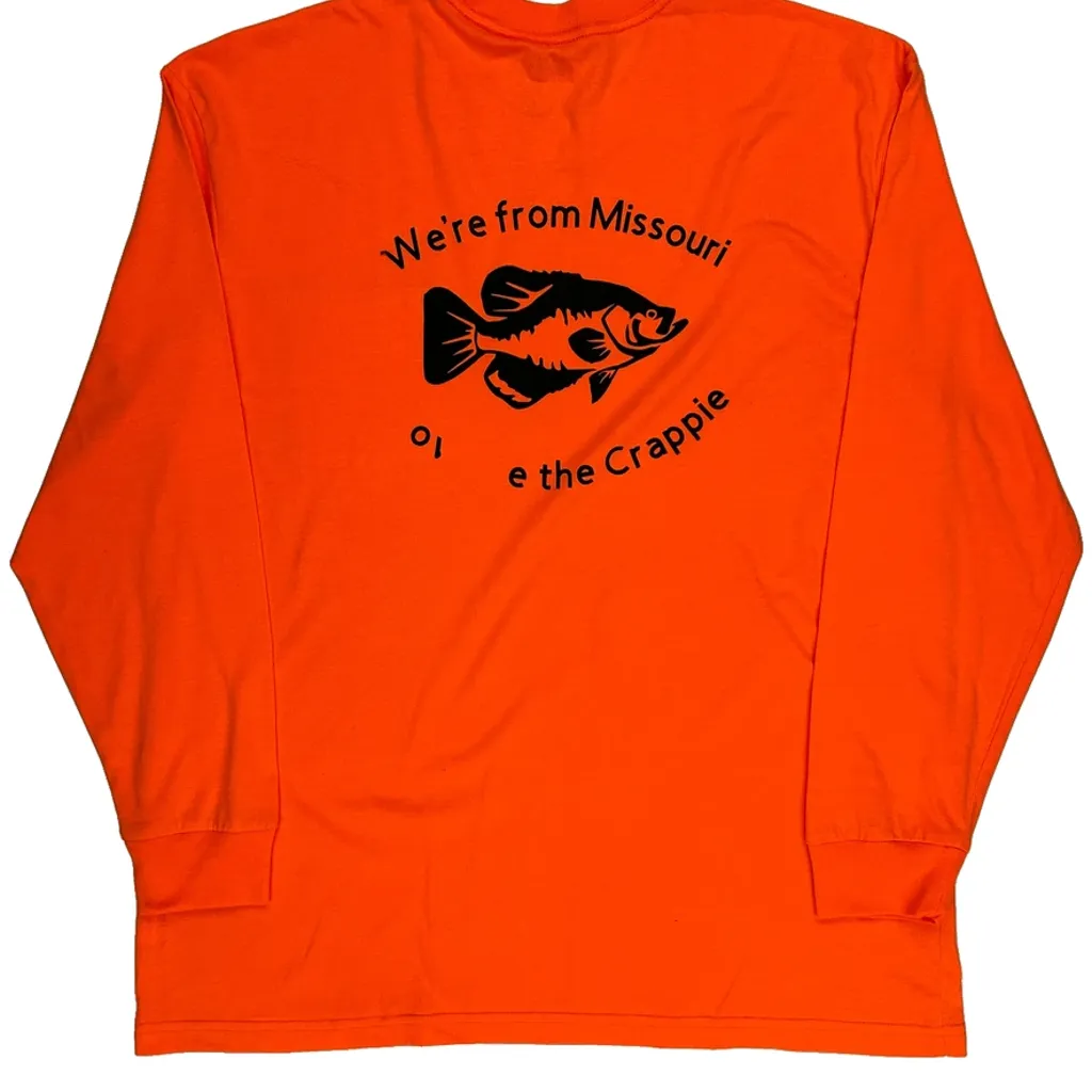 Missouri Dickies Long Sleeve T-Shirt - XL Orange Polyester Blend - Image 6
