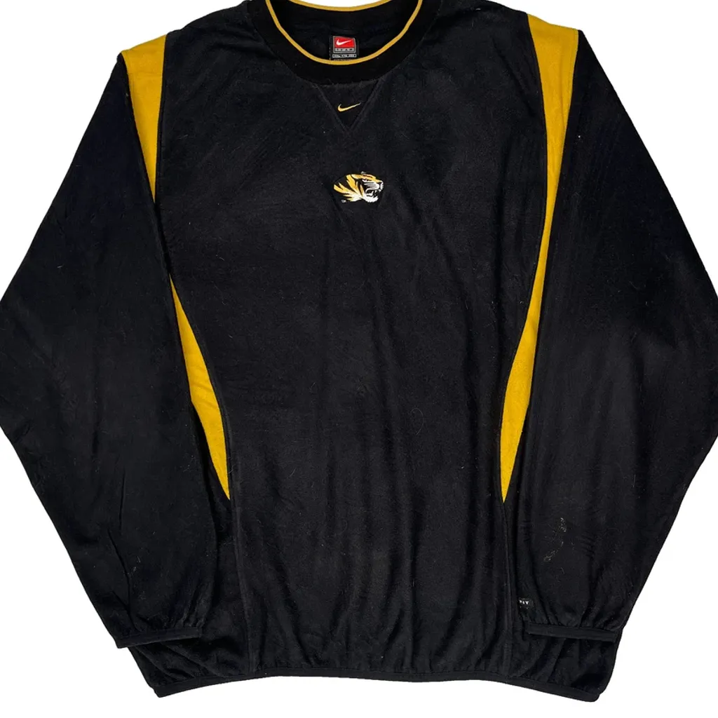 Missouri Tigers Nike College Windbreaker - 2XL Black Polyester - Image 4