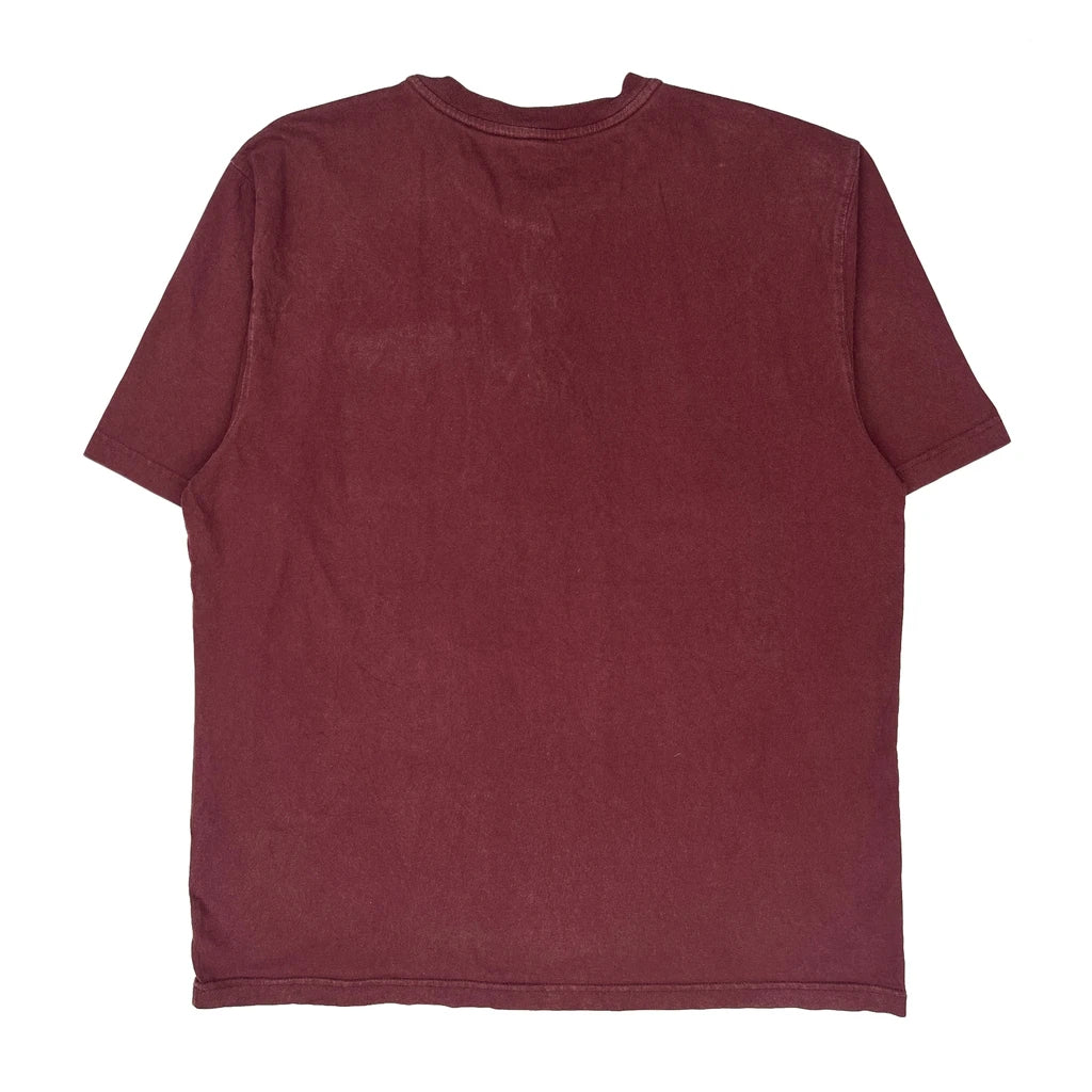 Mit Lincoln Laboratory Flight Test Facility Carhartt Graphic T-Shirt - Large Burgundy Cotton - Image 2