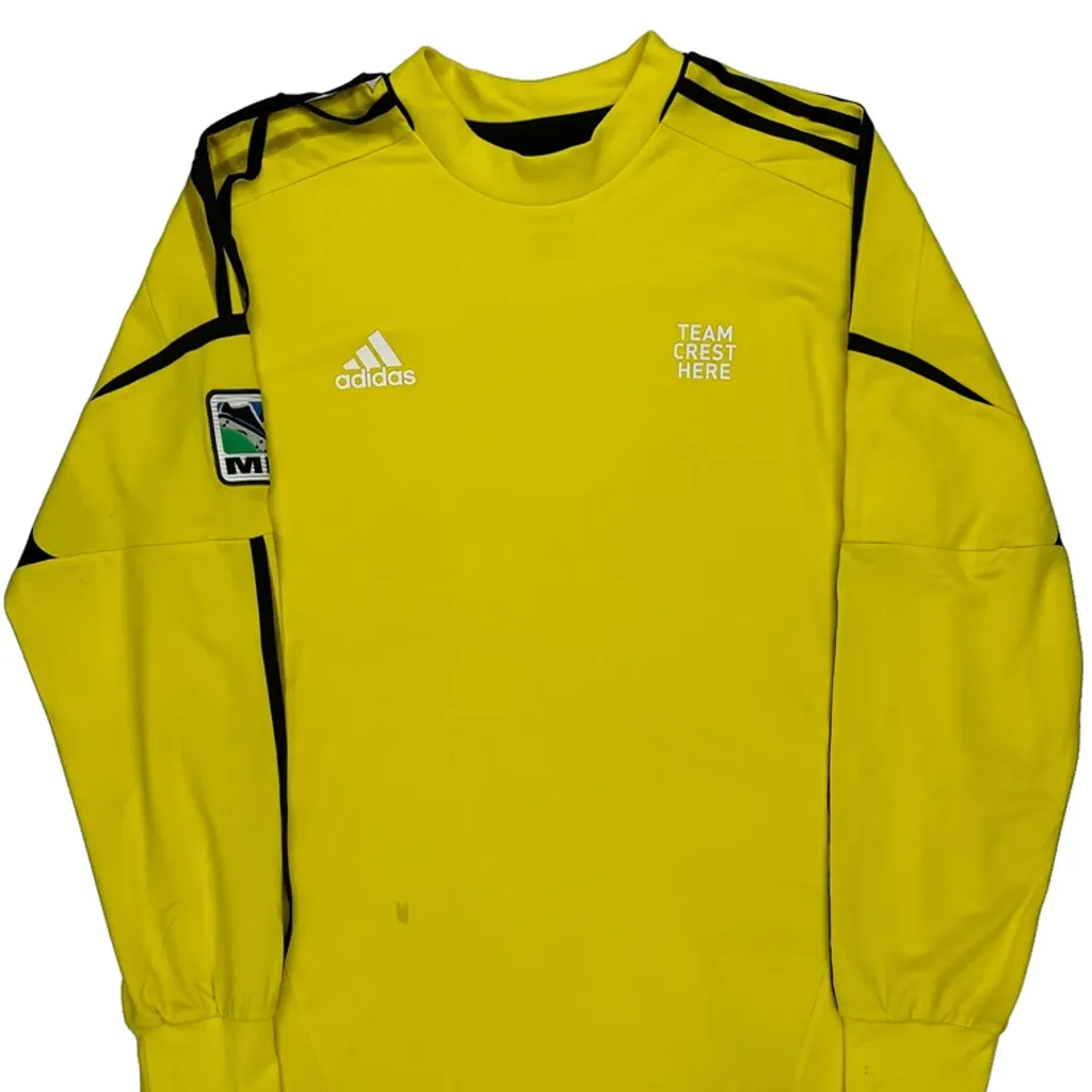 Mls Adidas Football Shirt - XL Yellow Polyester - Image 5