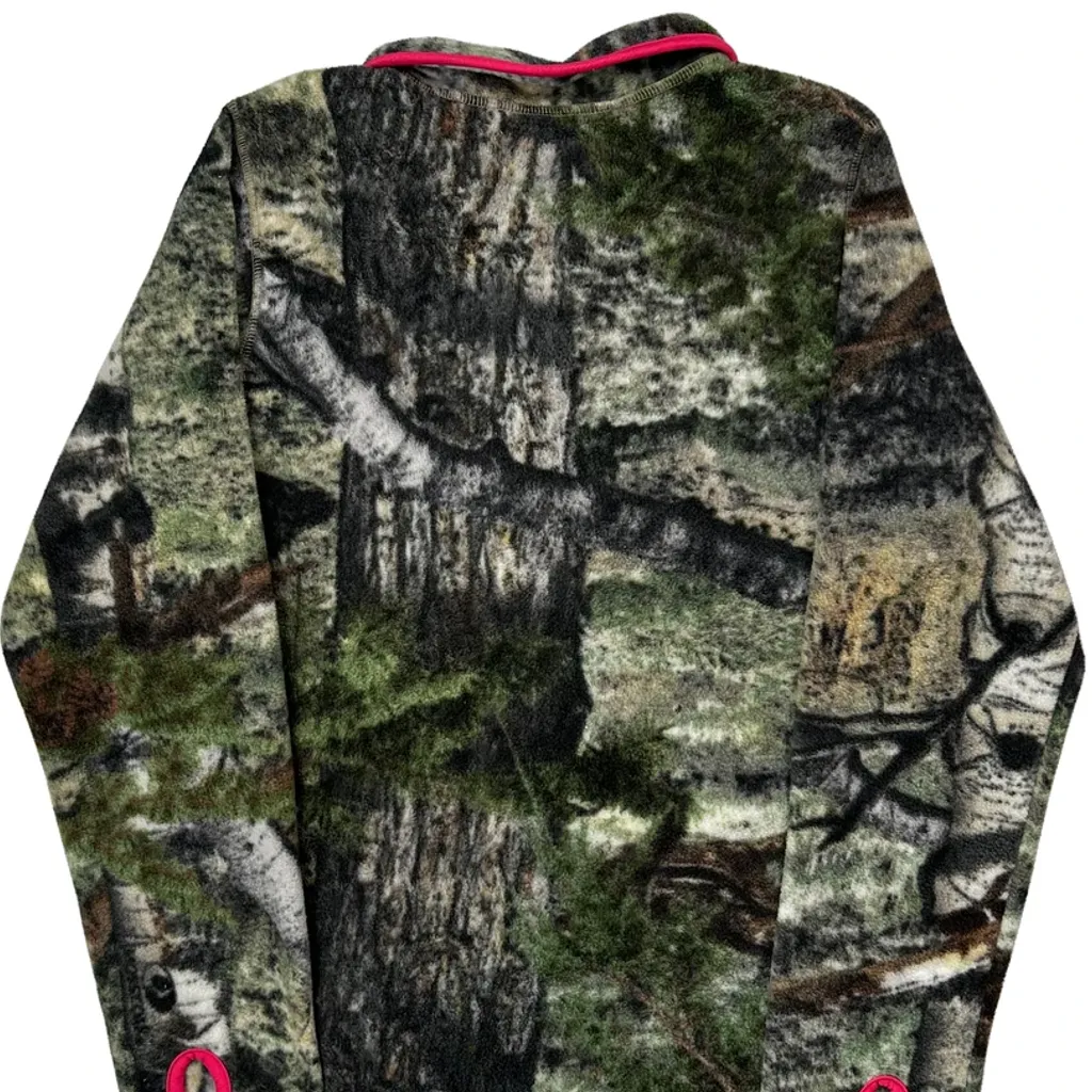 Mo Mountain Country Mossy Oak Fleece Jacket - Small Camo Polyester - Image 6