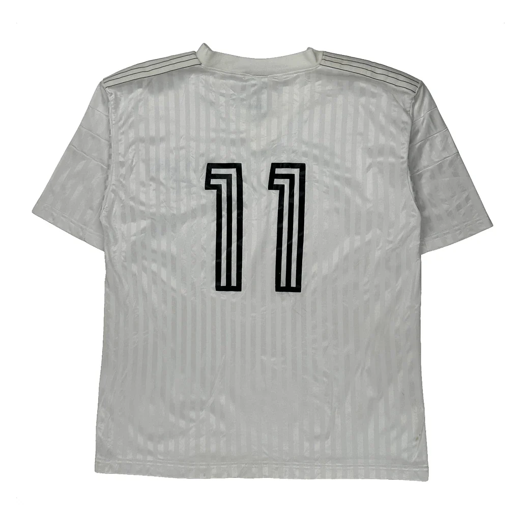 Moline Fc Adidas 2020-21 Away Football Shirt - XL White Polyester - Image 2