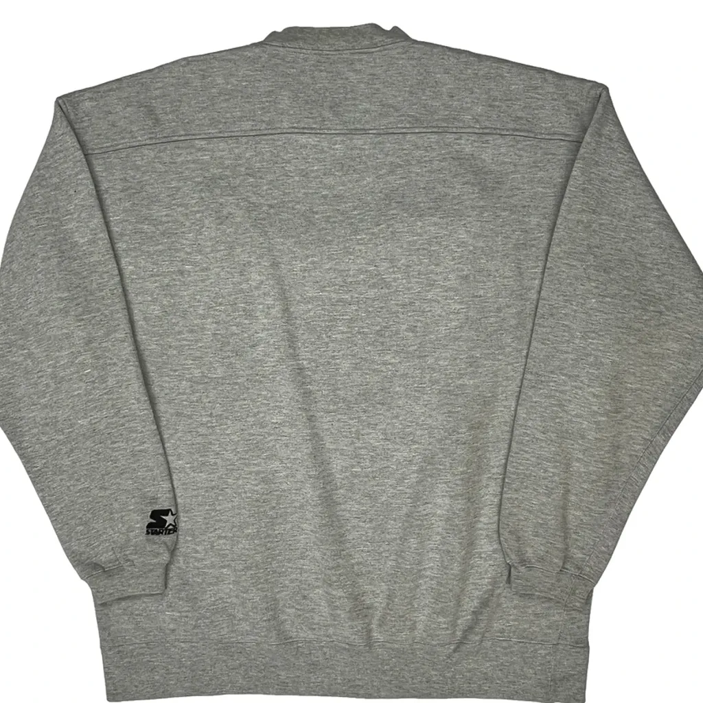 Montana Starter College Sweatshirt - XL Grey Cotton Blend - Image 6