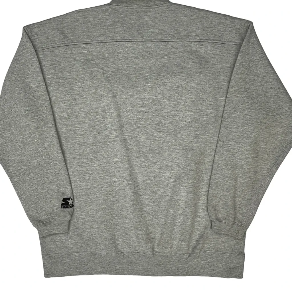 Montana Starter College Sweatshirt - XL Grey Cotton Blend - Image 7