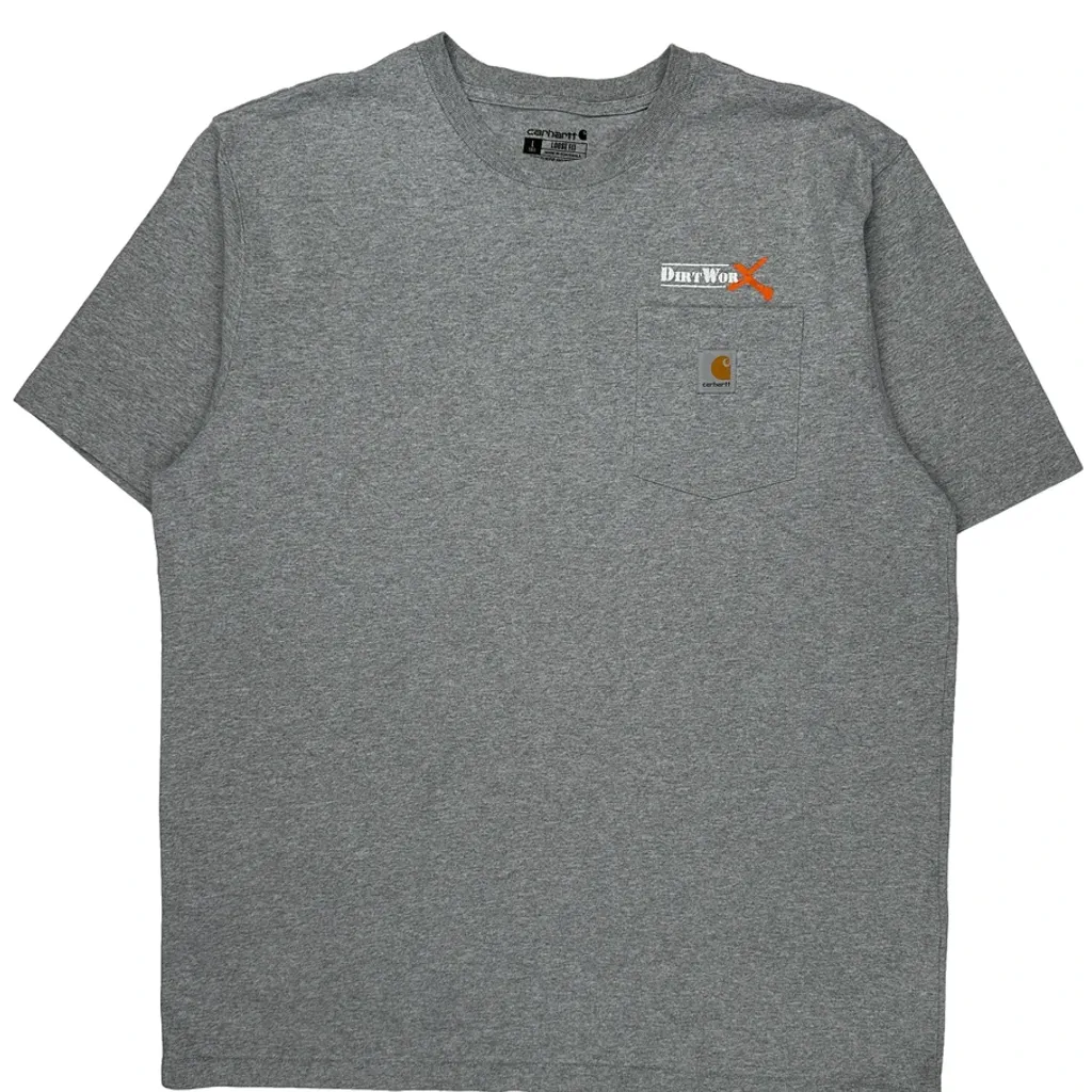 Montrose, Colorado Carhartt Graphic T-Shirt - Large Gray Cotton - Image 4