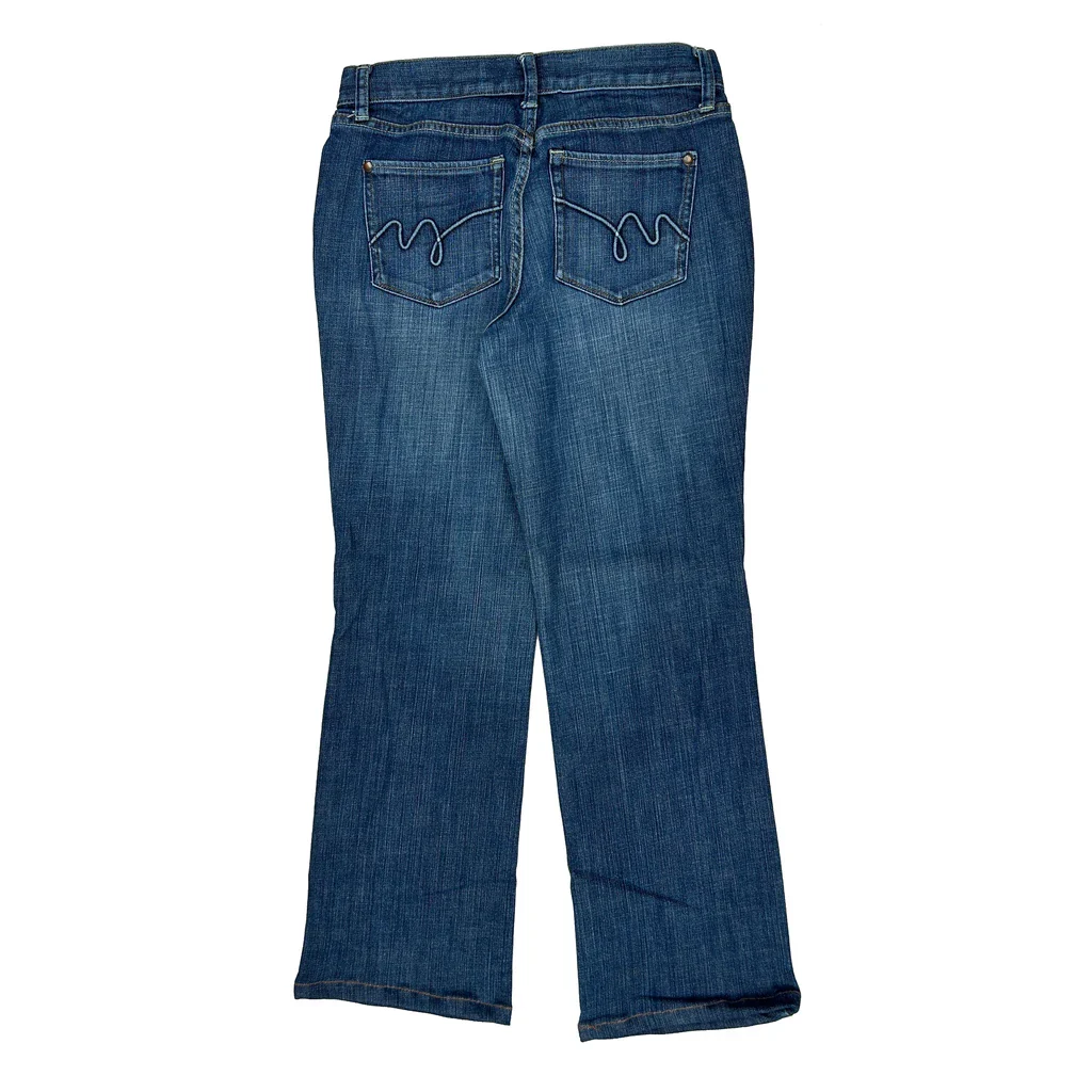 Mossimo Boot Cut Jeans - 28W UK 8 Blue Denim
