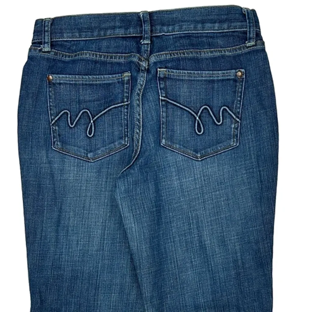 Mossimo Boot Cut Jeans - 28W UK 8 Blue Denim - Image 7