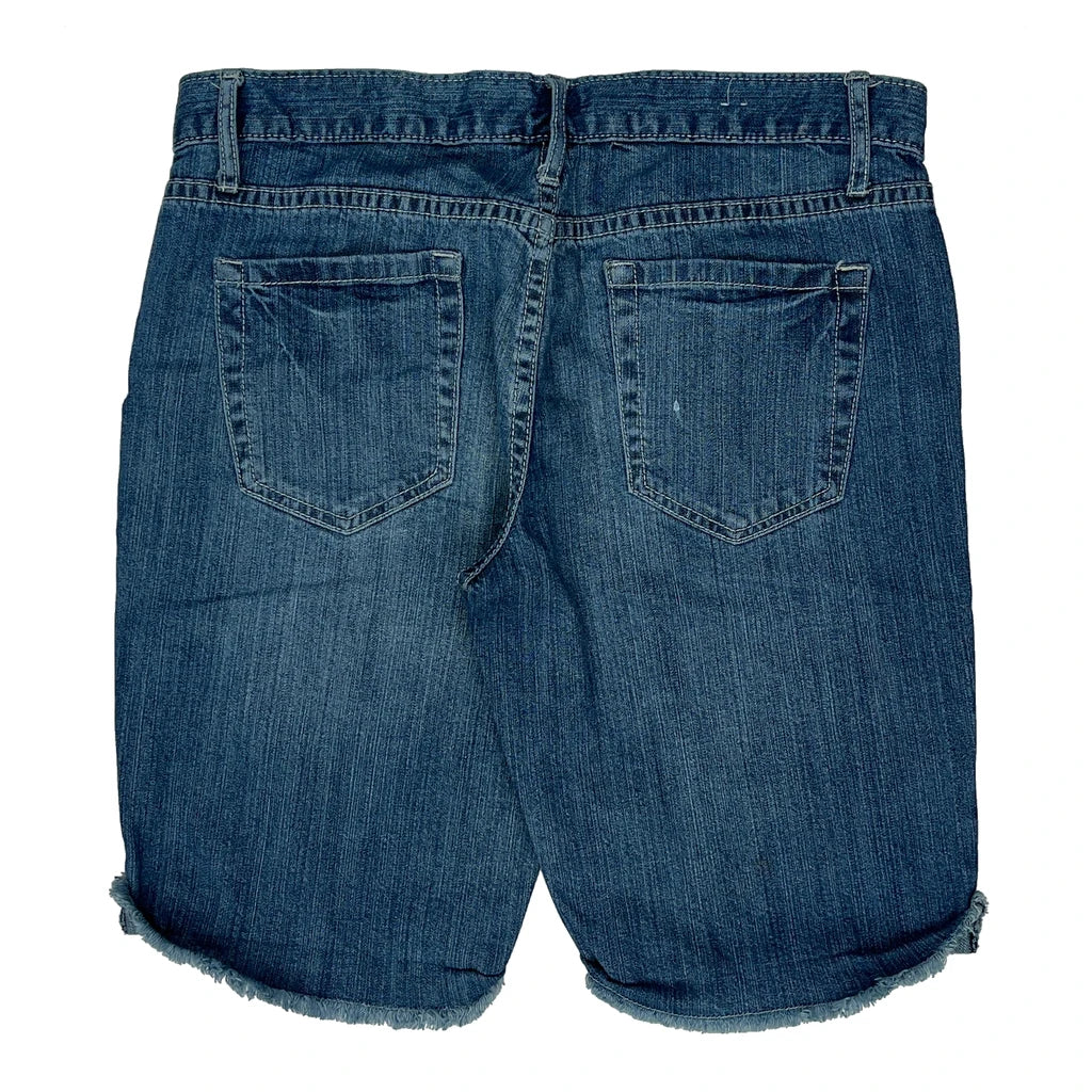 Mossimo Supply Denim Shorts - 30W UK 8 Blue Cotton