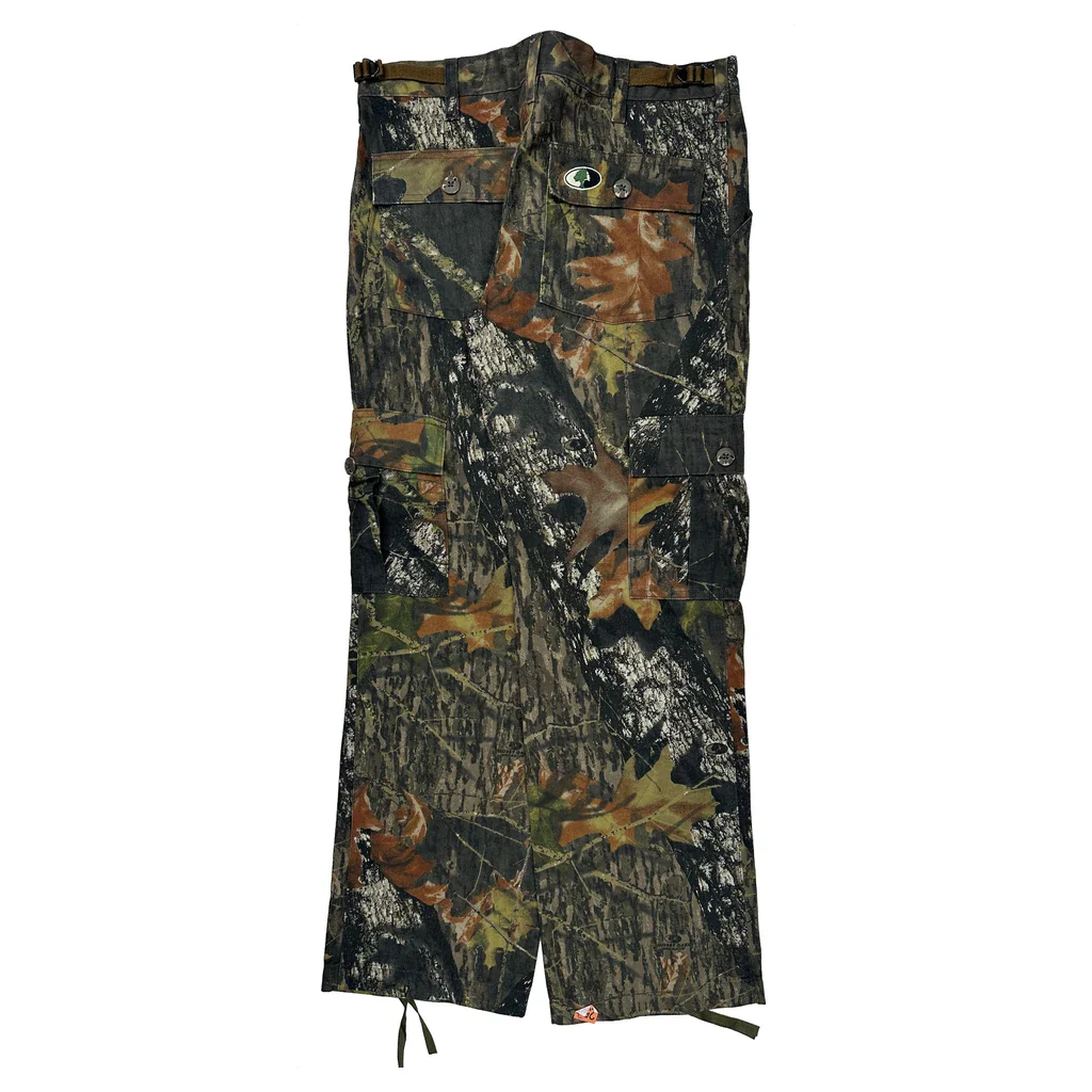 Mossy Oak Camo Cargo Pants - 31W US 8 Camo Cotton Blend