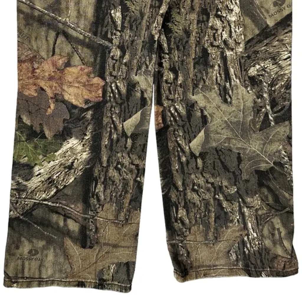 Mossy Oak Camo Cargo Trousers - 30W 30L Camo Cotton - Image 7