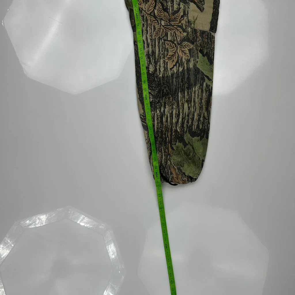 Mossy Oak Cargo Trousers - 32W 31L Camo Cotton - Image 5